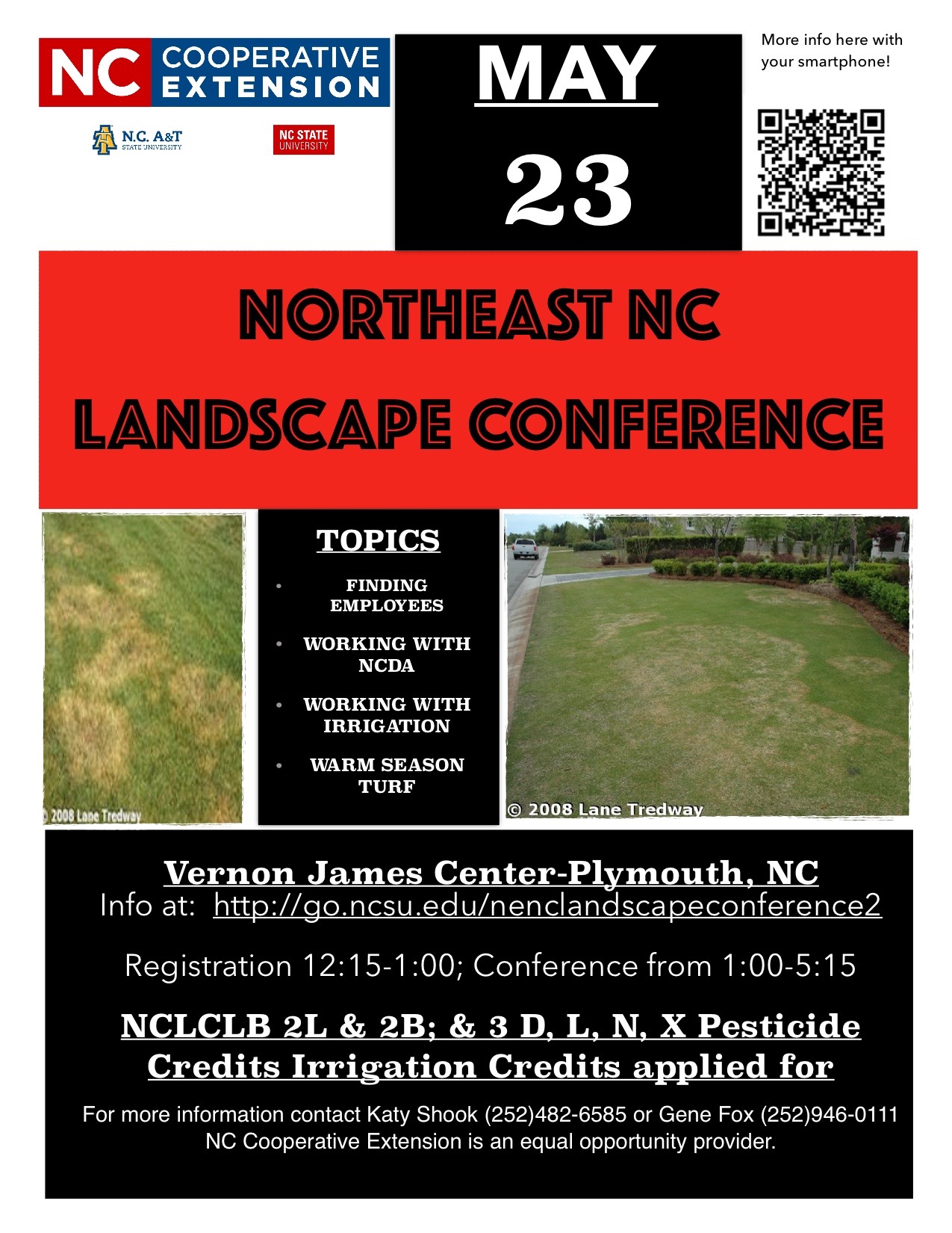 Northeast NC Landscape Conference flyer