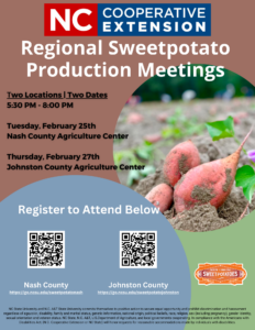 Cover photo for Regional Sweetpotato Production Meetings