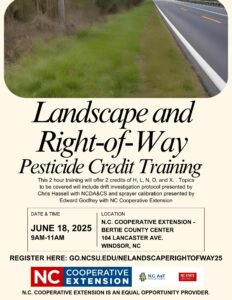 Landscape Right of Way Informational Flyer